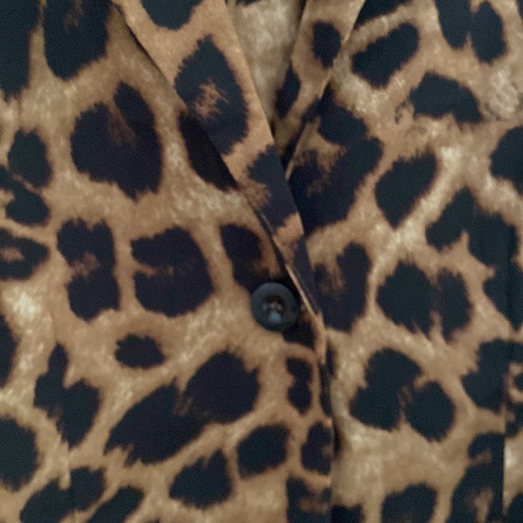 Leopard fo-blazer top - Picture 2 of 3